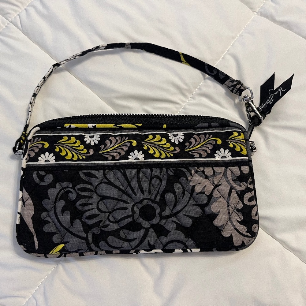 Vera Bradley Baroque Zip Wristlet - EUC!